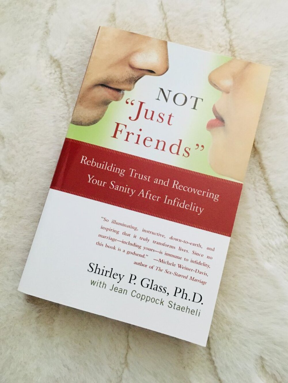 NOT "Just Friends" Shirley Glass Paperback Softcover
